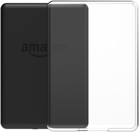 حافظة شفافة لجهاز Amazon Kindle Fire HD7 7th SR043KL الجيل التاسع (إصدار 2017 2019)، غطاء شفاف ناعم للغاية من مادة TPU لجهاز Amazon Kindle HD 7 7th 9th Gen 7 بوصة (لجهاز HD7 7th 9th 2017 2019) in Kuwait