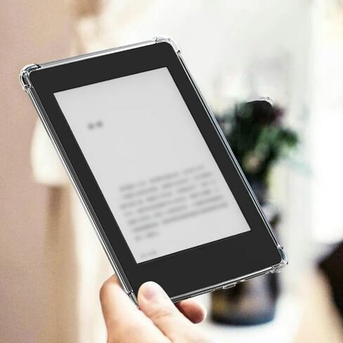 حافظة شفافة لجهاز Amazon Kindle Fire HD7 7th SR043KL الجيل التاسع (إصدار 2017 2019)، غطاء شفاف ناعم للغاية من مادة TPU لجهاز Amazon Kindle HD 7 7th 9th Gen 7 بوصة (لجهاز HD7 7th 9th 2017 2019) in Kuwait