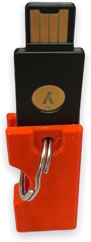 Yubikey Protector Flip Case 5 NFC / 5C NFC Cover Case Keychain in Saudi Arabia