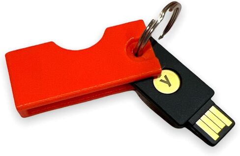Yubikey Protector Flip Case 5 NFC / 5C NFC Cover Case Keychain in Saudi Arabia