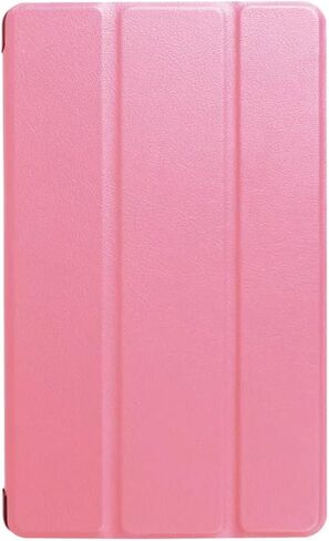 Tablet Cover for Amazon Kindle Fire 7 7th 9th Generation(2017/2019 Release),Ultra Slim Folio Stand Lightweight Leather Case for Kindle Fire HD7 7th SR043KL 9th Gen 7" (KST-Pink) in Saudi Arabia