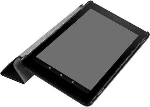 غطاء كمبيوتر لوحي لجهاز Amazon Kindle Fire 7 الجيل السابع والتاسع (إصدار 2017/2019)، حافظة جلدية خفيفة الوزن بحامل قابل للطي رفيع للغاية لجهاز Kindle Fire HD7 7th SR043KL الجيل التاسع 7 بوصة (KST-Pink) in Kuwait