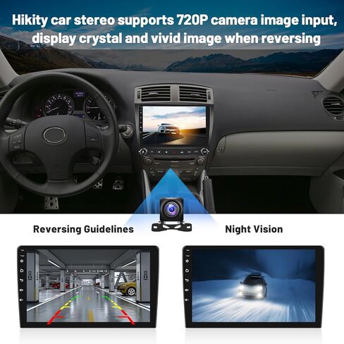 [2+64G] Android Stereo Carplay for Lexus IS250 IS300 IS350 2006-2010, HD Touchscreen Car Radio 10.1 Inch with Wireless Android Auto GPS Navigation BT HiFi RDS Backup Camera in Saudi Arabia