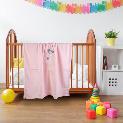 Blanket for Boys Girls Swaddle Receiving Blanket Super Soft, Warm, Lightweight Breathable Baby Toddler Crib Stroller (50, Light Coffee, 30‘’x40‘’) in Saudi Arabia