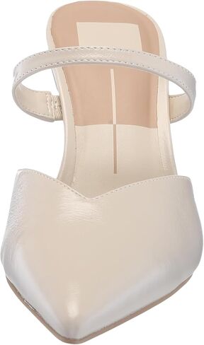 Dolce Vita Women's KANIKA Heeled Sandal, WHITE CRINKLE PATENT, 7 in Saudi Arabia