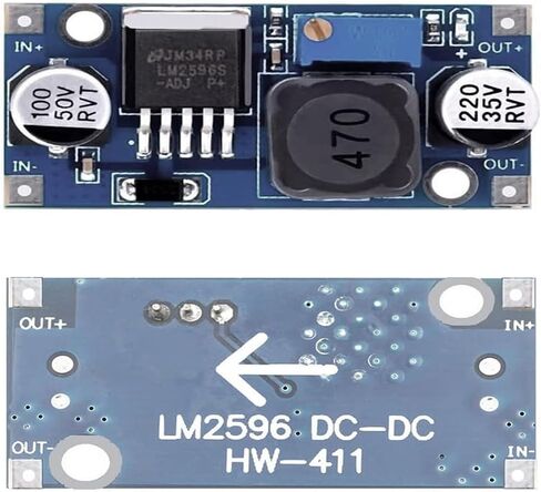 XL6009 DC-DC وحدة تعزيز الطاقة مع خرج قابل للتعديل يتجاوز LM2577 4A الحالي 3-32 فولت 400 كيلو هرتز 5 قطعة in Kuwait