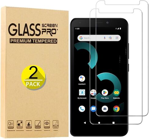 [2-Pack] Screen Protector for Koobee K100 Tempered Glass,Tempered Glass for SL004T Screen Protector,Case Friendly 9H Hardness HD Anti-Scratch, Bubble Free Film for ANS Koobee K100 SL004T in Saudi Arabia