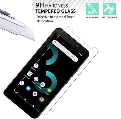 [2-Pack] Screen Protector for Koobee K100 Tempered Glass,Tempered Glass for SL004T Screen Protector,Case Friendly 9H Hardness HD Anti-Scratch, Bubble Free Film for ANS Koobee K100 SL004T in Saudi Arabia