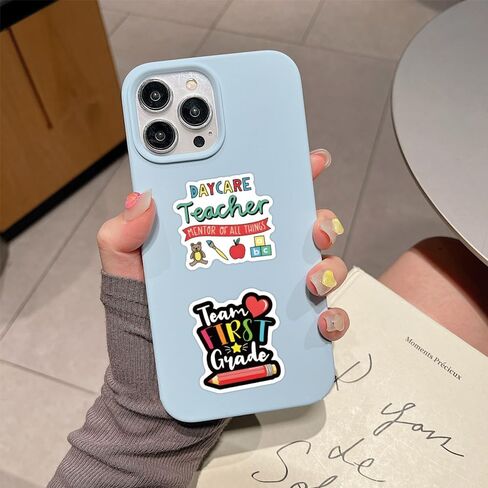 120 pcs Teacher Stickers Teacher Stickers for Laptop Water Bottles Phone，Cute Stickers Gifts for Teacher Students in Saudi Arabia