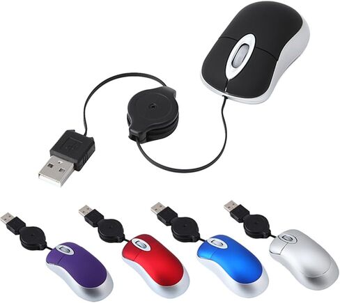jojofuny ماوس سلكي ماوس سلكي ماوس كمبيوتر محمول مريح ماوس سلكي ماوس جيب صغير الفئران ماوس USB قابل للسحب ماوس هادئ محمول صامت عمل صغير قابس USB ماوس كمبيوتر صغير in Kuwait