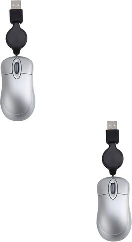 jojofuny ماوس سلكي ماوس سلكي ماوس كمبيوتر محمول مريح ماوس سلكي ماوس جيب صغير الفئران ماوس USB قابل للسحب ماوس هادئ محمول صامت عمل صغير قابس USB ماوس كمبيوتر صغير in Kuwait