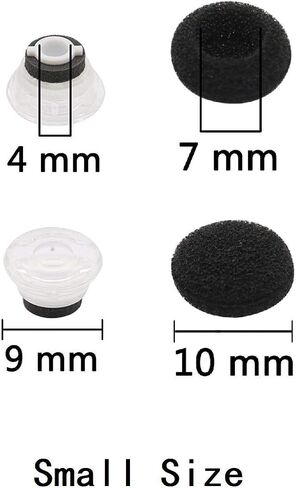 Small Size Eartips & Foam Cover 3 Pack Replacement Kit for Plantronics Voyager Legend [3 Ear Tips & 3 Foam Cover] (L3S) in Saudi Arabia