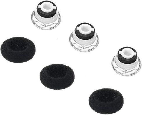Small Size Eartips & Foam Cover 3 Pack Replacement Kit for Plantronics Voyager Legend [3 Ear Tips & 3 Foam Cover] (L3S) in Saudi Arabia