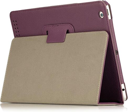 RUBAN Folio Case for iPad 4th Generation/iPad 3rd Gen (2012 Model), iPad 2 (2011 Model) 9.7 inch Tablet - [Corner Protection] Slim Fit Smart Stand Protective Cover Auto Sleep/Wake, American Flag in Saudi Arabia