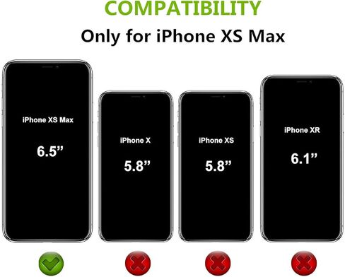 iCoverCase for iPhone Xs Max Wallet Case with Credit Card Holder and Wrist Strap, RFID Blocking Genuine Leather Flip Folio Magnetic Cell Phone Cover Case for iPhone Xs Max 6.5 Inch (Yellow) in Saudi Arabia