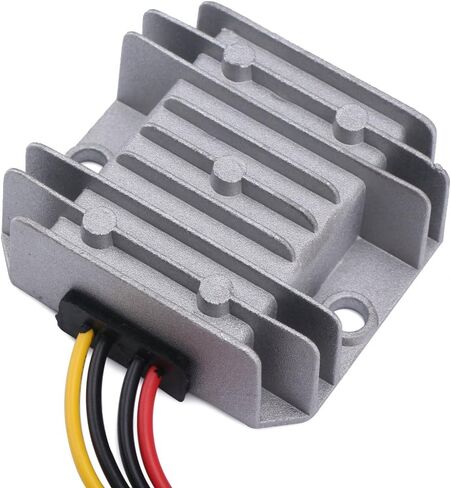 DROK® DC-DC محول فرق الجهد المقاوم للماء 10A / 50W منظم جهد إمداد الطاقة 24V 12V إلى 5V تنحى شاشة LED للسيارة مدخل ضبط الجهد 9-30V لنظام مراقبة تلفزيون LCD للحافلات in Kuwait