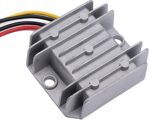 DROK® DC-DC محول فرق الجهد المقاوم للماء 10A / 50W منظم جهد إمداد الطاقة 24V 12V إلى 5V تنحى شاشة LED للسيارة مدخل ضبط الجهد 9-30V لنظام مراقبة تلفزيون LCD للحافلات in Kuwait