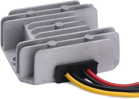DROK® DC-DC محول فرق الجهد المقاوم للماء 10A / 50W منظم جهد إمداد الطاقة 24V 12V إلى 5V تنحى شاشة LED للسيارة مدخل ضبط الجهد 9-30V لنظام مراقبة تلفزيون LCD للحافلات in Kuwait