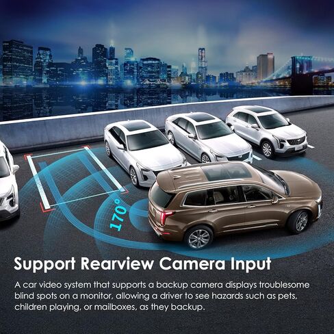 ستيريو سيارة Hizpo لسيارة Toyota Sienna 2 XL20 2004-2010، شاشة لمس QLED مقاس 9 بوصات داخل لوحة القيادة ونظام تحديد المواقع العالمي (GPS) متوافق مع CarPlay Android Auto Radio Bluetooth، أداة الطقس، مروحة التبريد، SWC 8 Core 4+32G in Kuwait