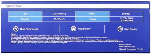DDR4-2600 8GB RAM 1.2V 260-pin Non-ECC SODIMM Laptop Notebook Mini PC Micro Computer Nuc PC RAM Memory Module Easy to Upgrade in Kuwait
