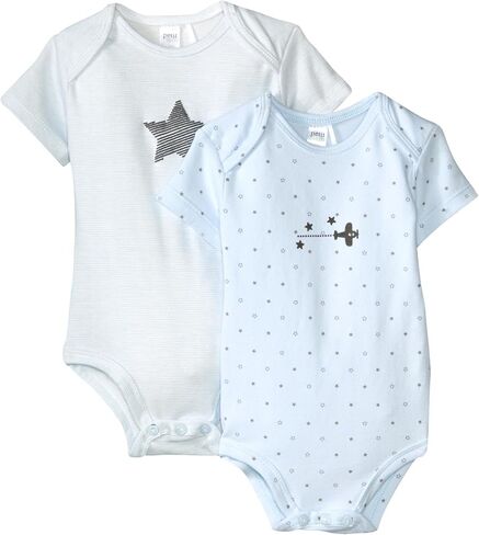 Petit Lem baby-boys In the Sky Sleeper 2 Pieces Diaper Shirt Knit in Saudi Arabia