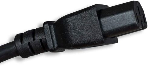 سلك طاقة أسود 3 بوصات، IEC320 C15/C20 14AWG C15/C20 سلك طاقة، أسود (ZADA38EG-03) in Kuwait