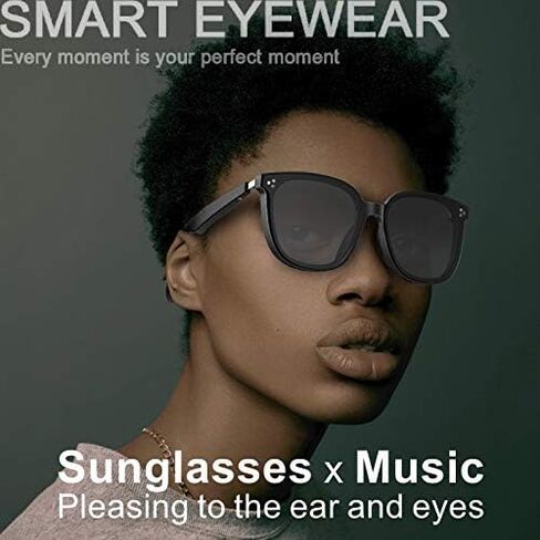 WGP Smart Glasses with AI Translation, Support 110+ Languages, Blue Light Blocking Glasses, Voice Recorder with App, Open Ear Headphones, Bluetooth Audio Glasses for Woman&Man(White) in Saudi Arabia