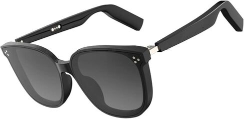 WGP Smart Glasses with AI Translation, Support 110+ Languages, Blue Light Blocking Glasses, Voice Recorder with App, Open Ear Headphones, Bluetooth Audio Glasses for Woman&Man(White) in Saudi Arabia