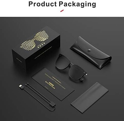 WGP Smart Glasses with AI Translation, Support 110+ Languages, Blue Light Blocking Glasses, Voice Recorder with App, Open Ear Headphones, Bluetooth Audio Glasses for Woman&Man(White) in Saudi Arabia