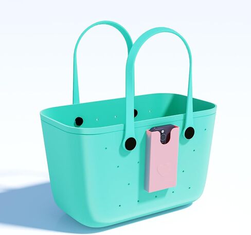 Phone Holder Compatible with Bogg Bag, Bogg Bag Accessories Keep You Phone Accessible Adjustable Clip Bogg Bag Insert Fits Rubber Beach Toe Bag, Bogg Bag Charms, 1 Pack in Saudi Arabia