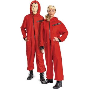 Disguise Adult Money Heist Jumpsuit and Mask Costume