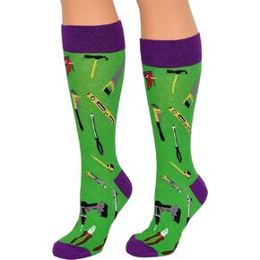 Novelty Hammer Socks for Men and Women, Crazy Tool-Themed Apparel