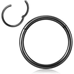 OreilleStar Nose Rings Hoops Septum Rings: Nose Rings Nose Ring Hoop Surgical Steel Nose Rings for Women Hypoallergenic Nose Hoop Septum Ring Titanium Nose Ring Cute Stainless Steel Nose Rings Nose Ring Nose Ring Hoop Septum Ring Gold Silver Black in Kuwait