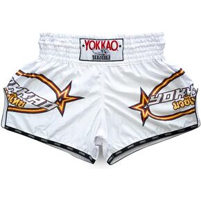 YOKKAO Muay Thai Boxing Shorts for Men & Women | Premium Satin Shorts for Athletes | Ideal for Training & Competition