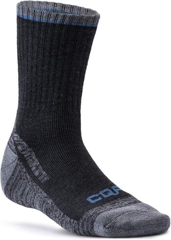 CQR 3 Pack Men and Women Wool Hiking Mid Calf Crew Socks, Moisture Wicking Breathable Outdoor Tactical Cushion boot Socks in Saudi Arabia