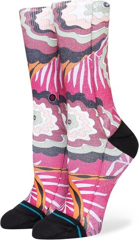 Stance Unwind Crew Socks (Medium, Magenta) in Saudi Arabia