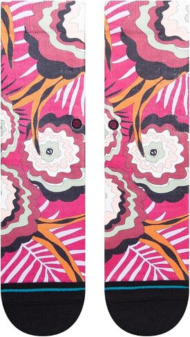 Stance Unwind Crew Socks (Medium, Magenta) in Saudi Arabia