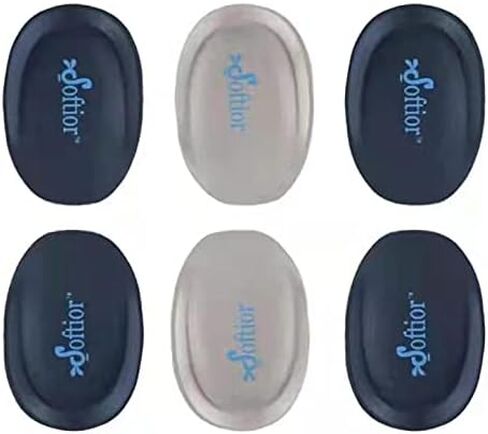 وسائد كعب مريحة من الإسفنج الذكي للمشي المسطح وأحذية القوارب الكاجوال، عبوة من زوجين in Kuwait