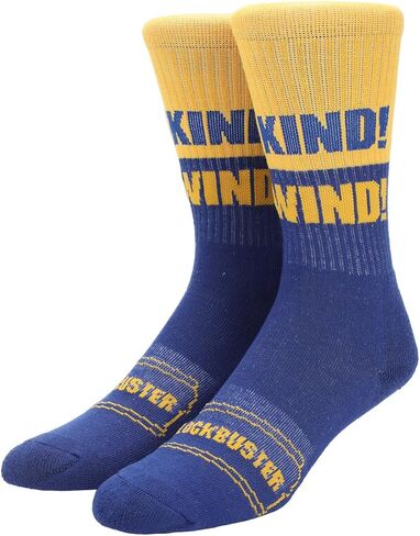 Bioworld Blockbuster Be Kind Rewind Adult Athletic Crew Socks in Kuwait