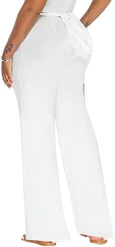 Flamingals Women's Chain Detail Tie Back Sleeveless Top & Pants Set Casual Set in Saudi Arabia