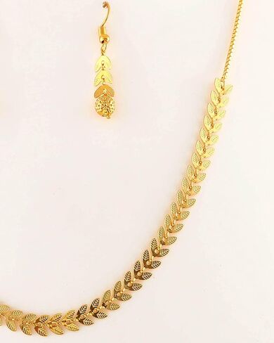 Jewar ad Necklace Indian Gold Plated Designer Layered Fashion Handcrafted Traditional Bollywood Royal Jewelry for Women & Girls in Saudi Arabia