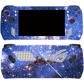 Skin Stickers Set for ROG Ally, Vinyl Cover Skin Decal Sticker, Anti-Slip Grip Sticker, Anti Fingerprint Scratch Film,Protective Full Wrap Sticker Accessories for ROG Ally(Black Grain)