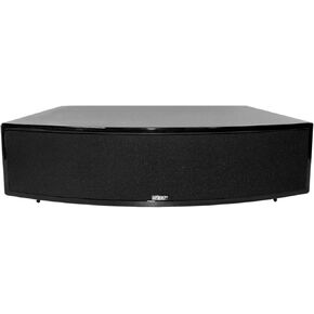 Earthquake Sound Theia Center Channel Speaker - (4) 4" Kevlar Cone Woofers, (2) 1" Silk Dome Neodymium Tweeters, and 10" SLAPS Passive Radiator - Single, Hi-Gloss Piano Black in Saudi Arabia