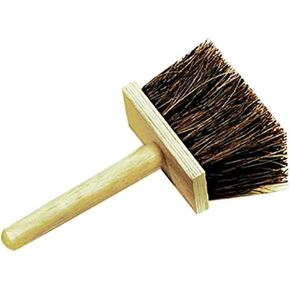 Kraft Tool PL114 Stucco Dash Brush, Bassine 4-Inch Brown Bristles