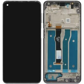 for Motorola Moto G Power 2021 XT2117 XT2117DL XT2117-3 XT2117-4 XT2117-1 6.6'' LCD Display Screen Touch Panel Digitizer Assembly with Frame, Black