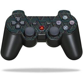 Protective Vinyl Skin Decal Skin Compatible with Sony Playstation 3 PS3 Controller wrap Sticker Skins Triangle Stripes