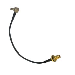 4G LTE Antenna Adapter SMA female bulkhead to TS9 interface cable 20cm 8 inch (2-Pack) Compatible with MiFi Router Cellular Broadband Modem 4G LTE Mobile Hotspot USB Adapter