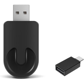 Wireless CarPlay Adapter: Converts Wired to Wireless CarPlay, Plug & Play Dongle for Cars (2015+), Compatible with Apple iPhone iOS 10+