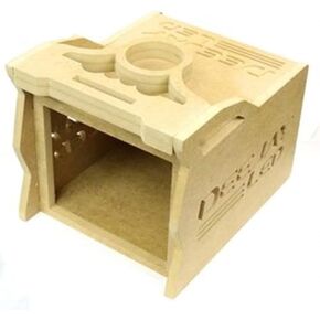 DEEJAYLED 1 DIN + 4 EQ Wooden CASE