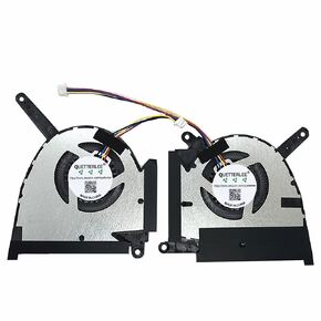 New CPU+GPU Cooling Fan for ASUS TUF Dash (2022) F15 FX517 FX517ZC FX517ZE RTX3050 3050Ti Series DFS5K22305283E FP85 DFS5K22115371E FP86 DC5V 0.5A Fan Note: Cannot be Used for 12V Fans